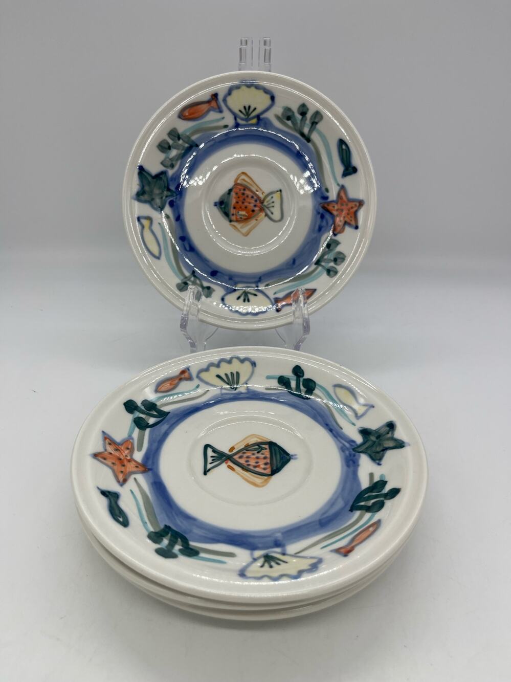 Studio Nova Aruba Set of 4 Saucers 6.5"
